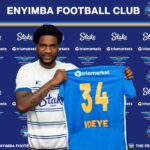 Enyimba unveils Super Eagles legend, Brown Ideye, as their new striker