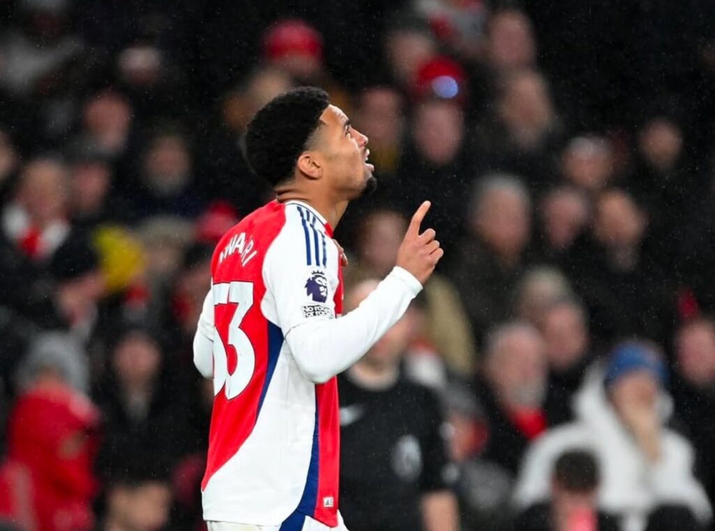 Arsenal Midfielder, Ethan Nwaneri Out for Several Weeks