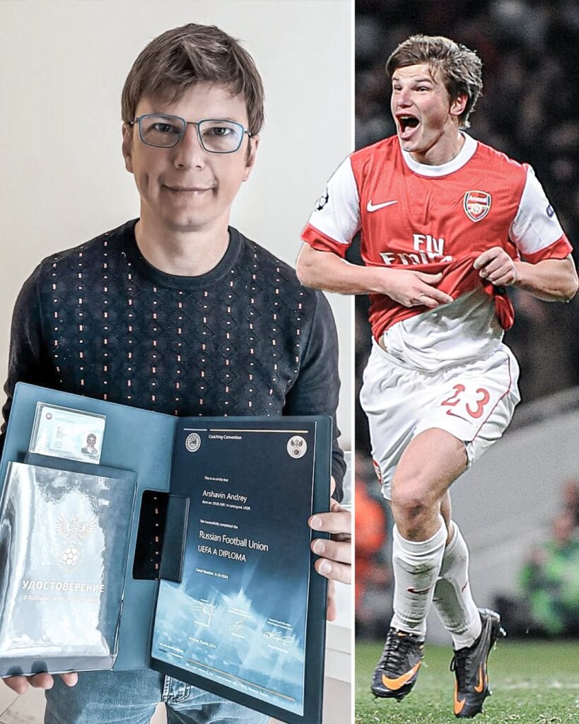 Andrey Arshavin Earns UEFA A License, Takes Step Towards Coaching Career