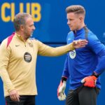 Ter Stegen Steps Up Recovery, Joins Barcelona Training Session