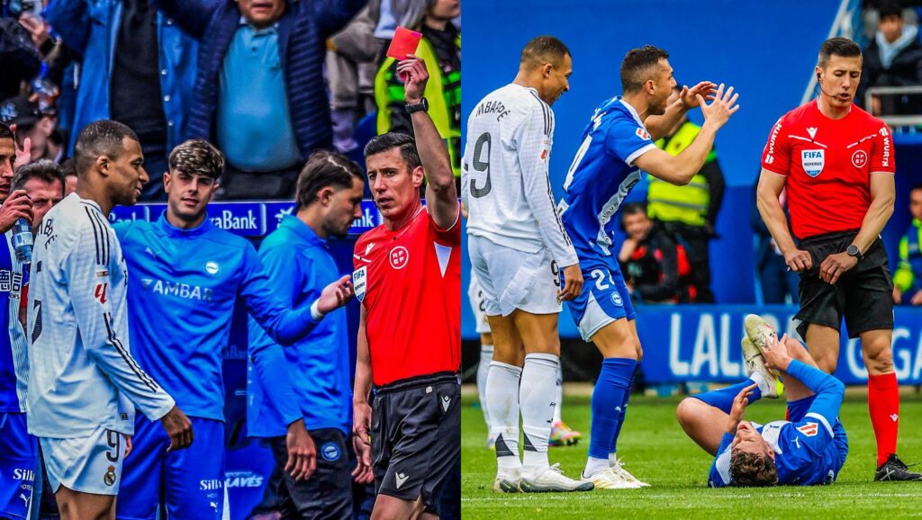 Mbappé's Copa del Rey Final Appearance in Jeopardy After Red Card Against Alavés