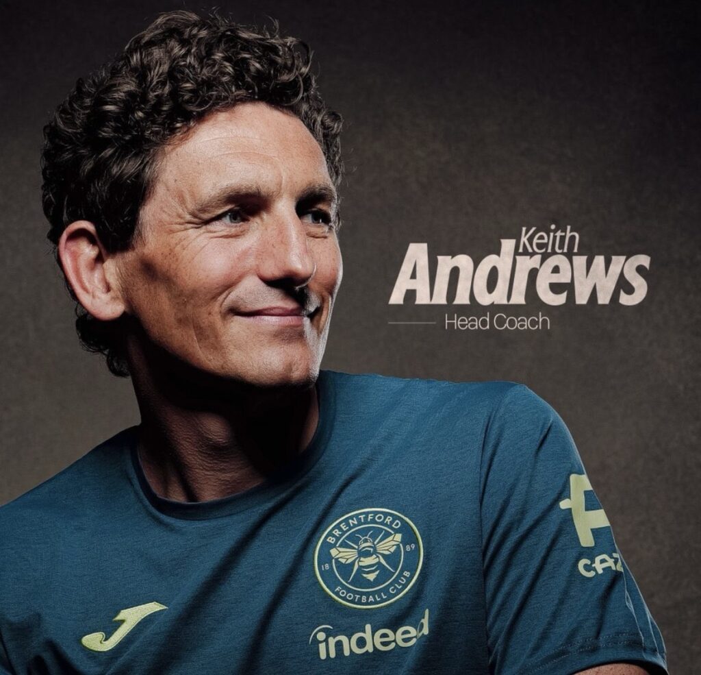 Keith Andrews Appointed New Brentford Head Coach on Three-Year Deal