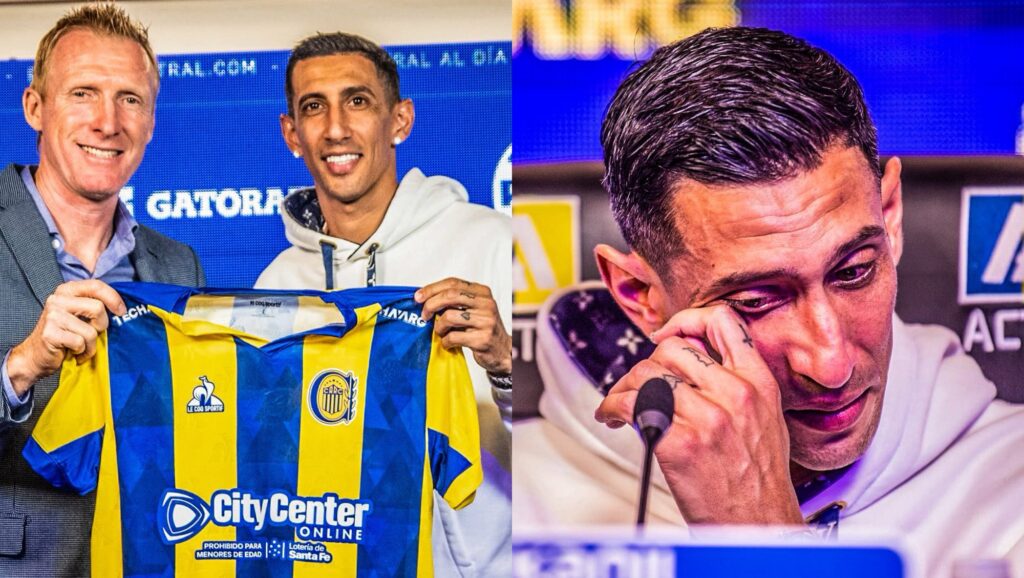 After 18 Years Away, Ángel Di María Makes Emotional Return to Rosario Central