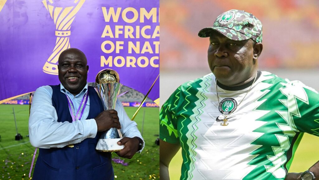Super Falcons Coach Justine Madugu Nominated for Ballon d’Or Women’s Johan Cruyff Trophy