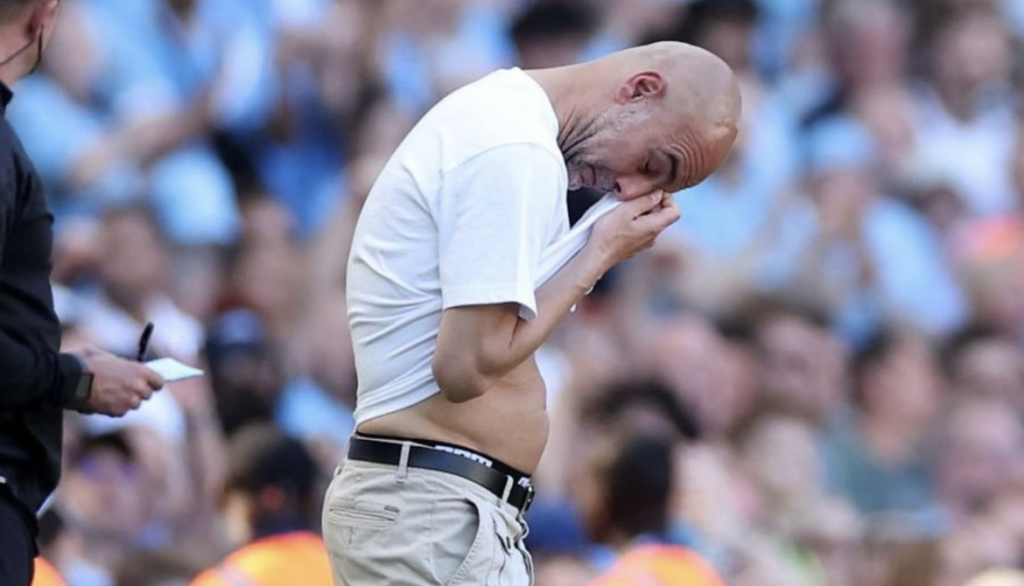The End of an Era: Tearful Pep Guardiola Breaks Down as Bernardo Silva Plays Final Minutes for Manchester City